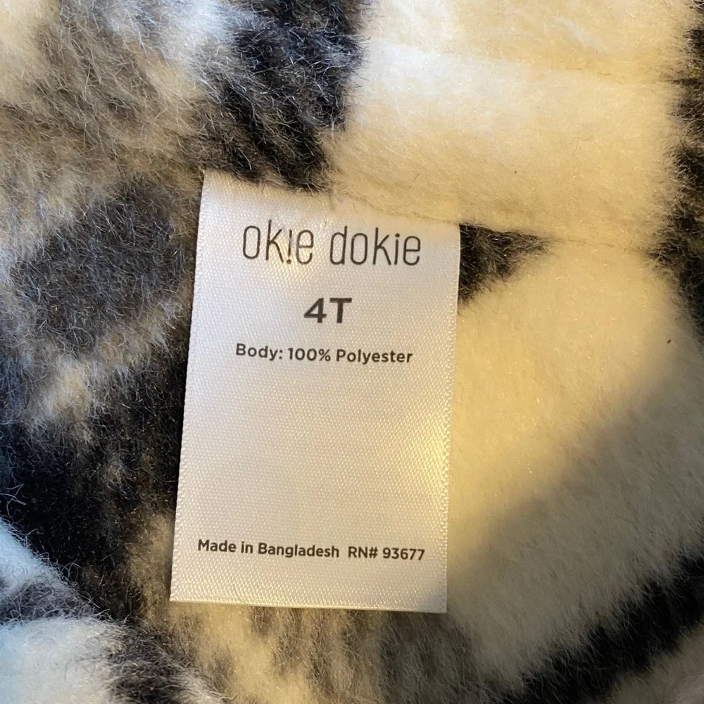 okie dokie cozy plaid